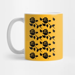 Black roses Mug